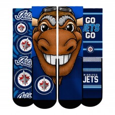 Подростковая Winnipeg Jets Rock Em Socks Fan Favorites Three-Pack Crew Socks Set