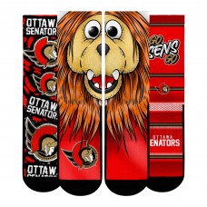 Подростковая Ottawa Senators Rock Em Socks Fan Favorites Three-Pack Crew Socks Set