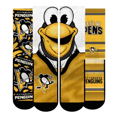 Три пары носков Pittsburgh Penguins Rock Em Socks Fan Favorites Crew