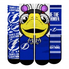 Подростковая Tampa Bay Lightning Rock Em Socks Fan Favorites Three-Pack Crew Socks Set