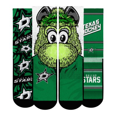 Подростковая Dallas Stars Rock Em Socks Fan Favorites Three-Pack Crew Socks Set
