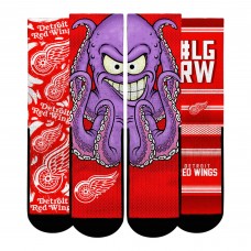 Подростковая Detroit Red Wings Rock Em Socks Fan Favorites Three-Pack Crew Socks Set