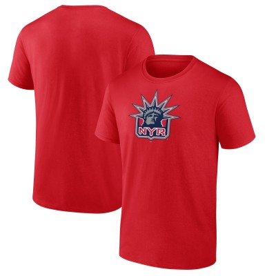 New York Rangers Red Primary Logo T-Shirt