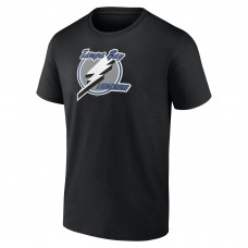 Футболка Tampa Bay Lightning Black Primary Logo