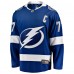Джерси Tampa Bay Lightning Victor Hedman Fanatics Blue Home Captain Patch Breakaway