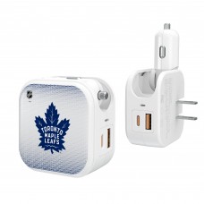 Toronto Maple Leafs Keyscaper 2-In-1 USB Charger