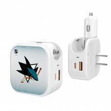 San Jose Sharks Keyscaper 2-In-1 USB Charger San Jose Sharks Keyscaper 2-In-1 USB Charger