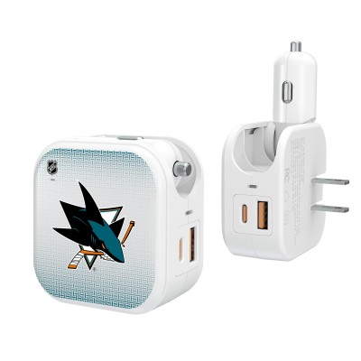 San Jose Sharks Keyscaper 2-In-1 USB Charger