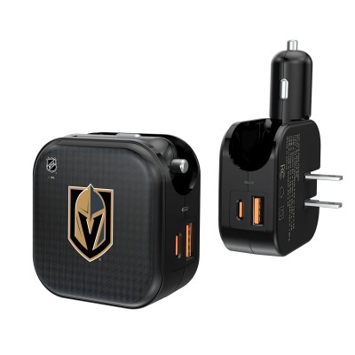 Vegas Golden Knights Keyscaper 2-in-1 USB A/C Charger