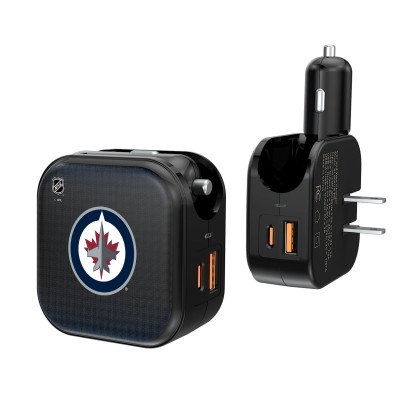 Winnipeg Jets Keyscaper 2-in-1 USB A/C Charger
