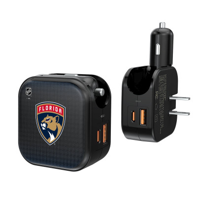 Florida Panthers Keyscaper 2-in-1 USB A/C Charger