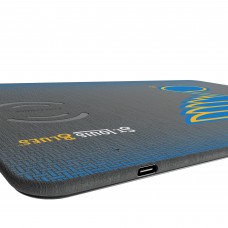 St. Louis Blues Keyscaper Linen Print Wireless Charger & Mouse Pad