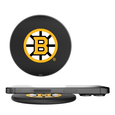 Boston Bruins Keyscaper Linen Print Wireless Charge
