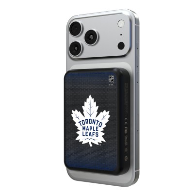 Toronto Maple Leafs Keyscaper Wireless Magnetic Power Bank