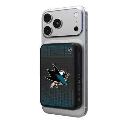 San Jose Sharks Keyscaper Wireless Magnetic Power Bank
