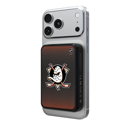 Anaheim Ducks Keyscaper Wireless Magnetic Power Bank