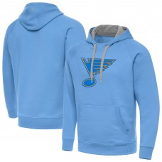 St. Louis Blues Antigua Blue Victory Pullover Hoodie
