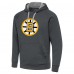 Толстовка Boston Bruins Antigua Charcoal Victory