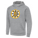 Толстовка Boston Bruins Antigua Heather Gray Victory