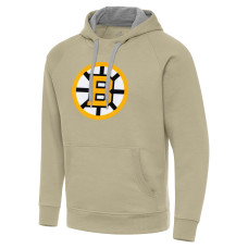Толстовка Boston Bruins Antigua Khaki Victory
