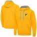St. Louis Blues Antigua Gold Victory Full-Zip Hoodie