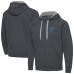 St. Louis Blues Antigua Charcoal Victory Full-Zip Hoodie St. Louis Blues Antigua Charcoal Victory Full-Zip Hoodie