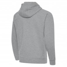 Толстовка на молнии Boston Bruins Antigua Heather Gray Victory