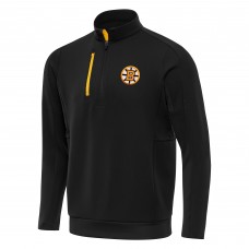 Кофта на короткой молнии Boston Bruins Antigua Black Generation