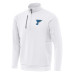 St. Louis Blues Antigua White Generation Quarter-Zip Pullover Top