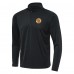Boston Bruins Antigua Gray Tribute Lightweight Quarter-Zip Pullover