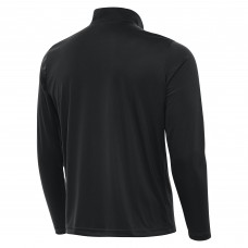 Boston Bruins Antigua Gray Tribute Lightweight Quarter-Zip Pullover