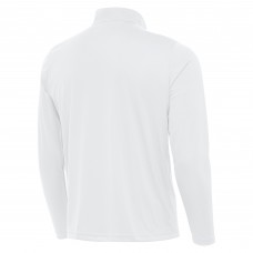St. Louis Blues Antigua White Tribute Lightweight Quarter-Zip Pullover