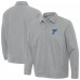 St. Louis Blues Antigua Gray Pivot Full-Zip Jacket