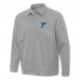 St. Louis Blues Antigua Gray Pivot Full-Zip Jacket