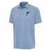 St. Louis Blues Antigua Heather Aqua Par 3 Polo