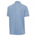 St. Louis Blues Antigua Heather Aqua Par 3 Polo