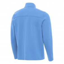 St. Louis Blues Antigua Blue Objection Double-Brushed Full-Zip Jacket