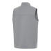 St. Louis Blues Antigua Gray Demand Full-Zip Vest