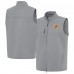 Boston Bruins Antigua Gray Demand Full-Zip Vest