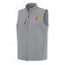 Boston Bruins Antigua Gray Demand Full-Zip Vest
