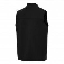 Boston Bruins Antigua Black Demand Full-Zip Vest