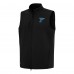 St. Louis Blues Antigua Black Demand Full-Zip Vest