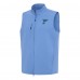 St. Louis Blues Antigua Blue Demand Full-Zip Vest