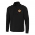 Boston Bruins Antigua Black Insider Quarter-Zip Pullover