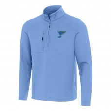 St. Louis Blues Antigua Blue Insider Quarter-Zip Pullover