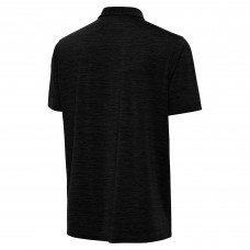 St. Louis Blues Antigua Heather Black Layout Polo
