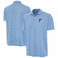 St. Louis Blues Antigua Heather Blue Scheme Polo