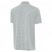 St. Louis Blues Antigua Heather Gray Scheme Polo