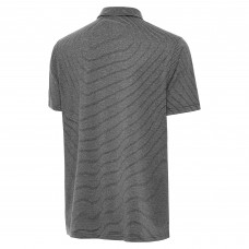 St. Louis Blues Antigua Heather Black Scheme Polo