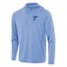 St. Louis Blues Antigua Heather Blue Tidy Quarter-Zip Hoodie